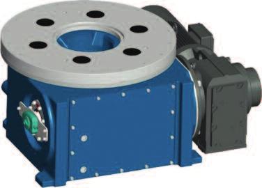 Spannen Clamping Fixed-position Rotary Tables EDX Series Precision indexing drive with fixed position and energyefficient 3-phase AC geared motor Smooth and impact-free motion sequence due to