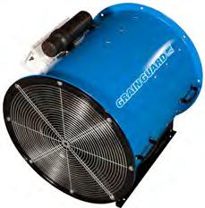 balanced steel fanwheel ensures maximum airflow and efficiency Enclosed, fan-cooled