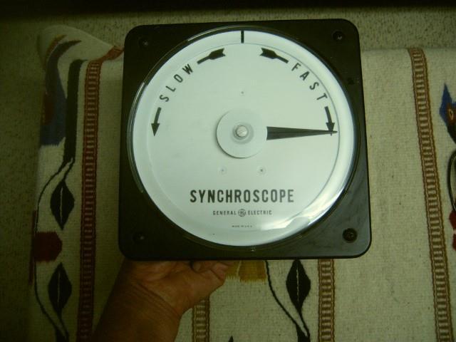 Synchroscope for Synchronizing the
