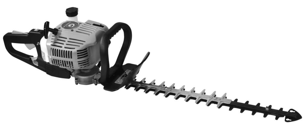 Subject to change 26cc Petrol hedge trimmer GPHS26cc USER S MANUAL Warning! Read rules for safe operation and all instructions carefully. Gardenline provides this manual and safety instructions.