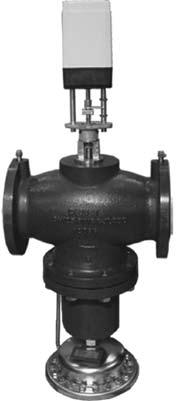 Features and Benefits: The temperature control valve provides pressure independent regulation of flow while also providing flow limiting system balance.