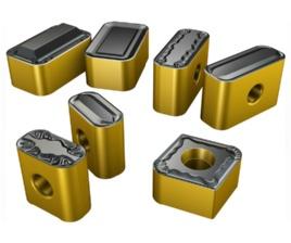 Product overview TOOL HOLDERS AND INSERTS There are T-Max P tool holders optimized for machining railway wheels.