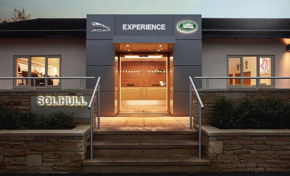 WELCOME TO LAND ROVER EXPERIENCE SOLIHULL Often referred to as the home of Land Rover, production of our world-famous SUVs began at the Solihull plant back in 1948, making it the perfect place to see