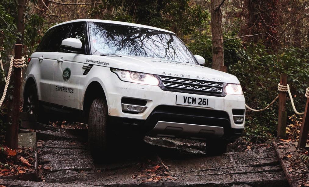 FIND YOUR PERFECT LAND ROVER EXPERIENCE FULL DAY EXPERIENCE Explore more challenging terrain and longer drives with this unforgettable