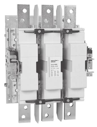 Series The complete contactor for heavy industrial applications from 500HP to 900HP R Series contactors provide large horsepower performance with a design that is up to 40% smaller than traditional