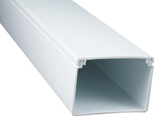PVC-LINK Trunking, Mini Trunking and Round Duct 6 566 96 6 567 19 Modular Trunking Manufactured from specially formulated polyvinyl chloride in strict acordance to meet the requirement of S 4678