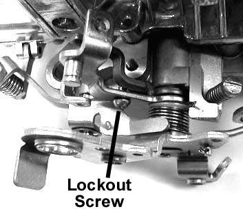 Install the new throttle ball, lockwasher, and retaining nut to the carburetor throttle lever in the same position as the existing carburetor. 2.
