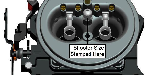 Figure 7 1. Change pump shooters, until the smallest diameter nozzle that provides the crispest response is found. 2.