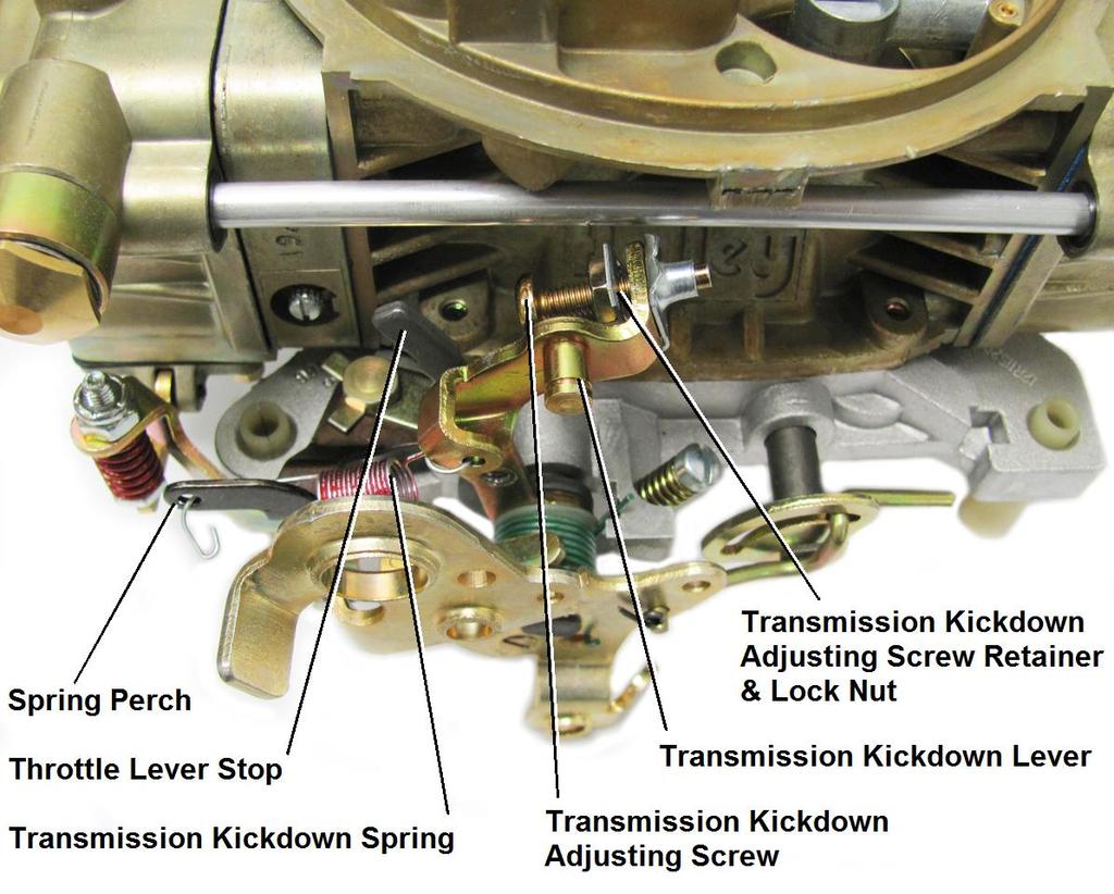 1. Install the throttle ball, lockwasher, and retaining nut to the carburetor throttle lever in the same position as the existing carburetor. 2.