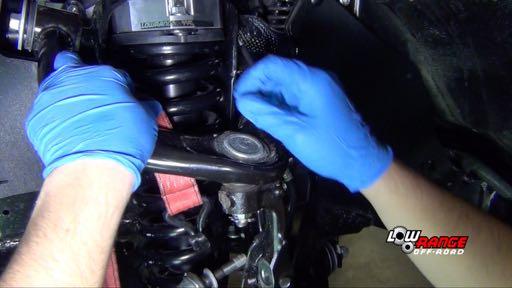 Reconnecting the Lower Ball Joint
