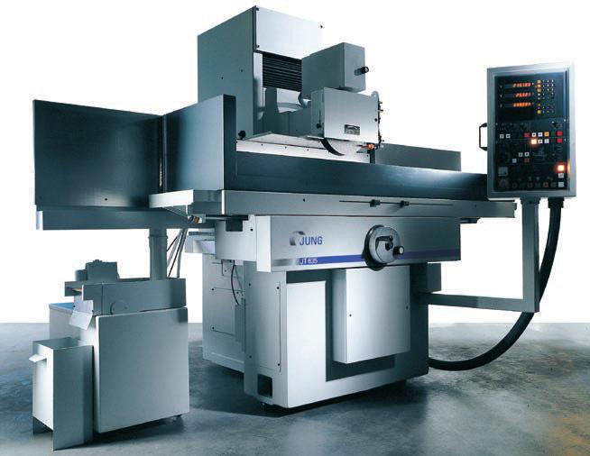 The Jutec-series is used for reciprocal surface and reciprocal plunge cut grinding.