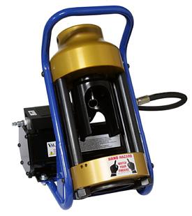 Equipment & FX17LWP LIGHTWEIGHT PORTABLE XT356 REUSABLE COUPLING PRESS - SPIRAL HOSE FX17LWP-E - Supplied with a 1 H.P. 110V electric pump.