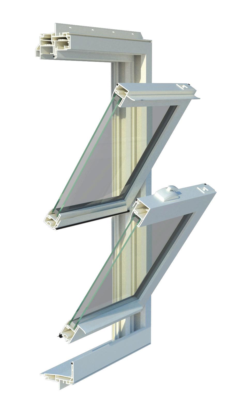 Complies with ASTM and Miami-Dade protocols for impact resistance, while low-e and low-conductance spacers are standard for optimal thermal efficiency E Tilt-In Bottom and Top Sash: Makes cleaning