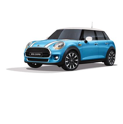 SELECT FINANCE. 5-DOOR HATCH The Cooper is great in standard trim, however for a small amount you can make it even better with some fantastic options and technology.