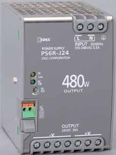 ew Series PS6R 4W Switching Power Supply Reduced size and high efficiency cuts operating costs.