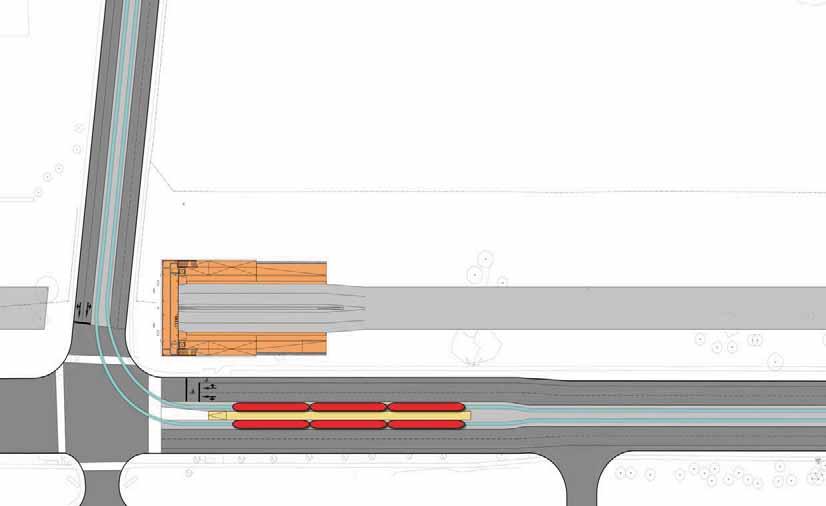 Eglinton Crosstown LRT / Mississauga/GO BRT Interface at Commerce Blvd.