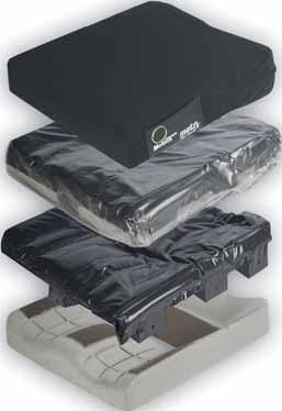 PLATILON LINER: >An additional layer of moisture protection OUTER COVER: >Moisture resistant and breathable >Includes non-slip base, Velcro strips and a lifting strap >Expandable cover facilitates
