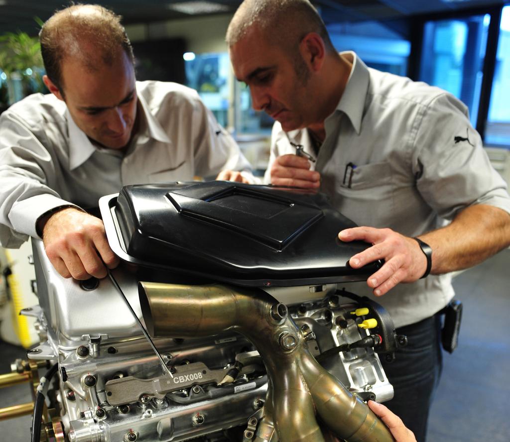 ENGINE REGULATIONS to the fundamental engine specification and no performance enhancing modifications are permitted.