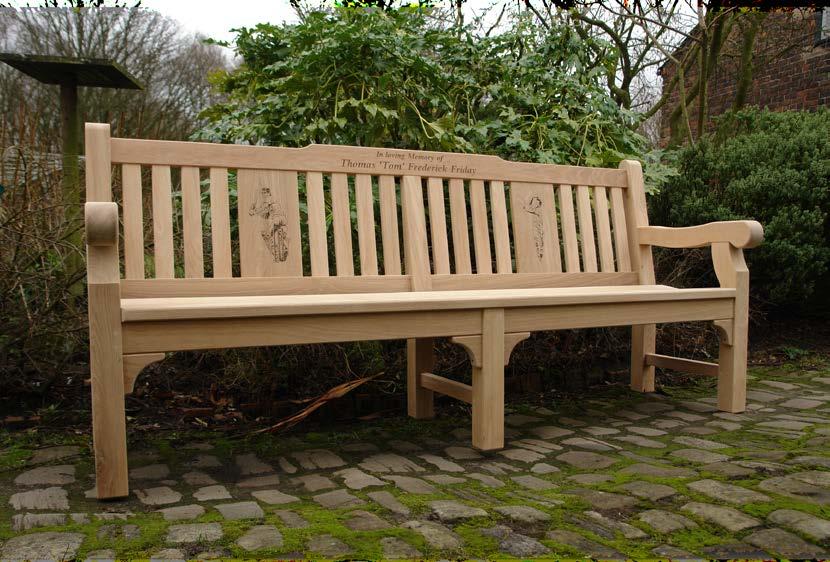 Beautiful, hand crafted hardwood memorial benches that are built to last. All benches are handmade with great care and completely from scratch here at our workshop in Lathom, Lancashire.