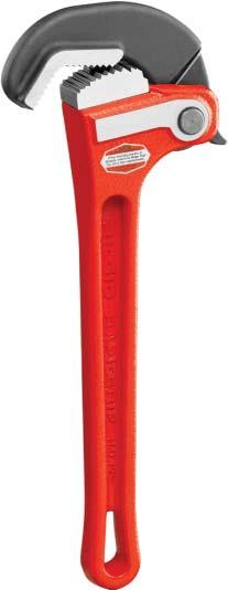 Clamping Wrenches The Original Heavy-Duty Pipe Wrench Ridge Tool, the world s leading manufacturer of pipe working tools, produces today millions of pipe wrenches with types