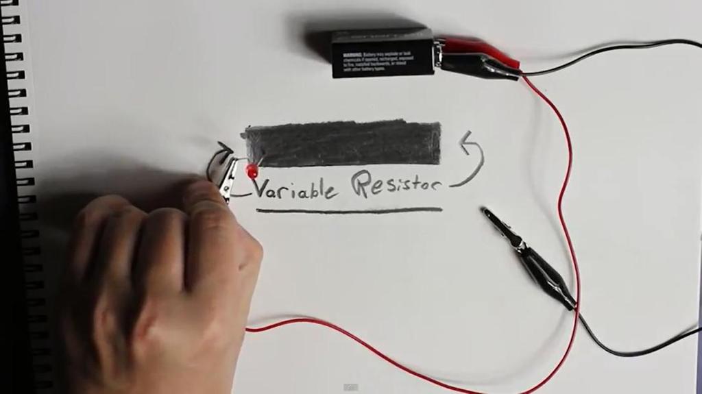 Paper Circuits Graphite is an electrical conductor, a graphite pencil can be used to draw conducting lines on paper.