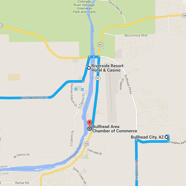 43. Continue onto AZ-95 S 44. Use the right 2 lanes to turn right onto Topock-Davis Dam Rd Destination will be on the right 0.2 mi 2.3 mi 5 min (2.
