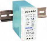 -W 0W Single Phase Slimline Power P Supplies W Single Output Industrial DIN Rail Power Supply Key Features Universal AC Input / Full Range NEC class / LPS compliant (Only selected models; see data
