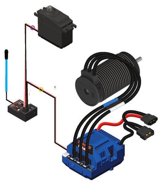TRAXXAS TQi RADIO & VELINEON POWER SYSTEM Your model is equipped with the newest TQi 2.