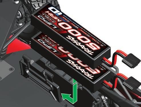 com to learn more about this feature and available Traxxas id chargers and batteries. 2.