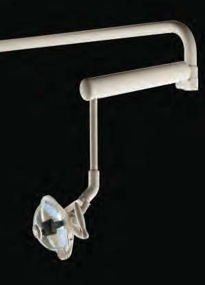 KNIGHT OPERATORY LIGHTING Where many lights are an afterthought of old technology, the Midmark light pushes lighting quality to the edge.