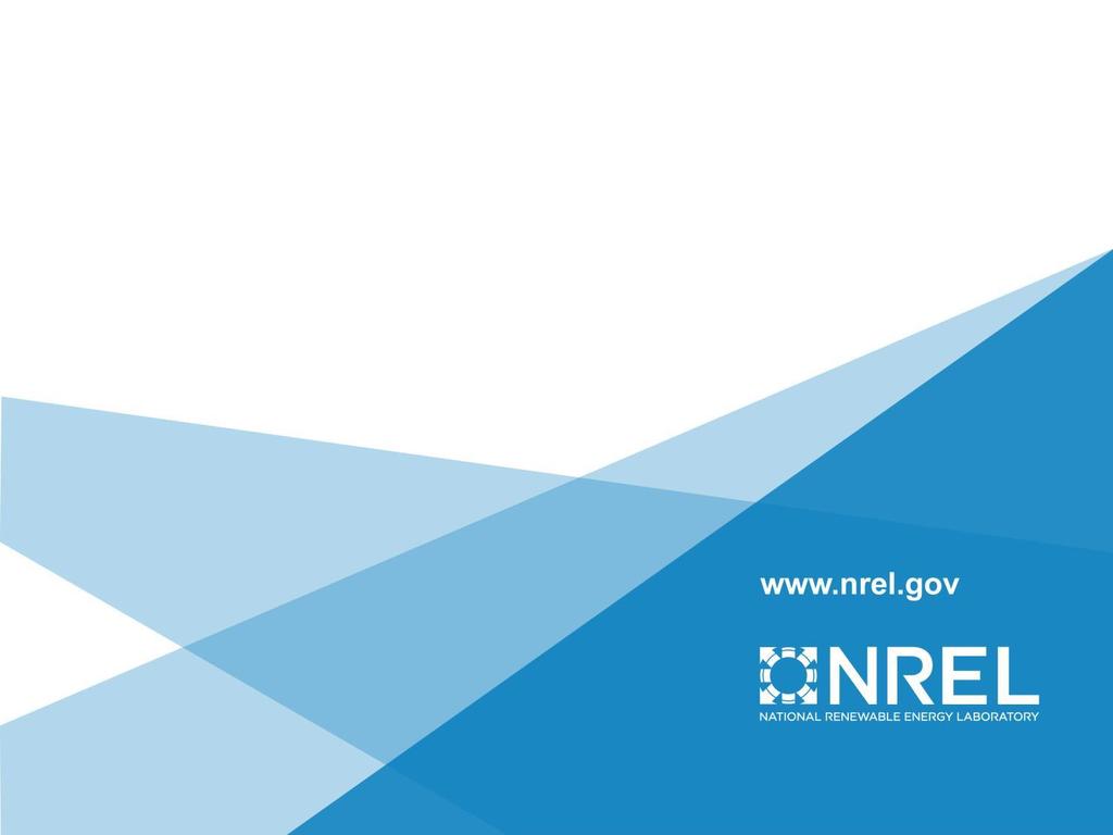NREL Fleet Evaluations Website http://www.nrel.gov/transportation/fleettest.