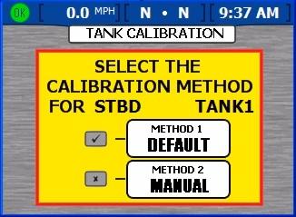 Section 2 - Setup nd Clibrtion IMPORTANT: The defult unit for mesuring tnk cpcity is U.S. gllons. To choose different unit of mesurement, refer to Section 7 Settings. 9.