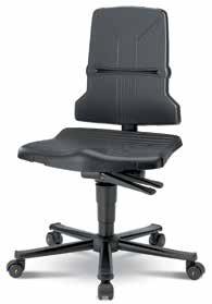 or or Contact backrest Contact backrest with seat Synchronous mechanism Seat height adjustment Backrest height tilt adjustment with weight regulation adjustment Options Polished aluminium 5 star base