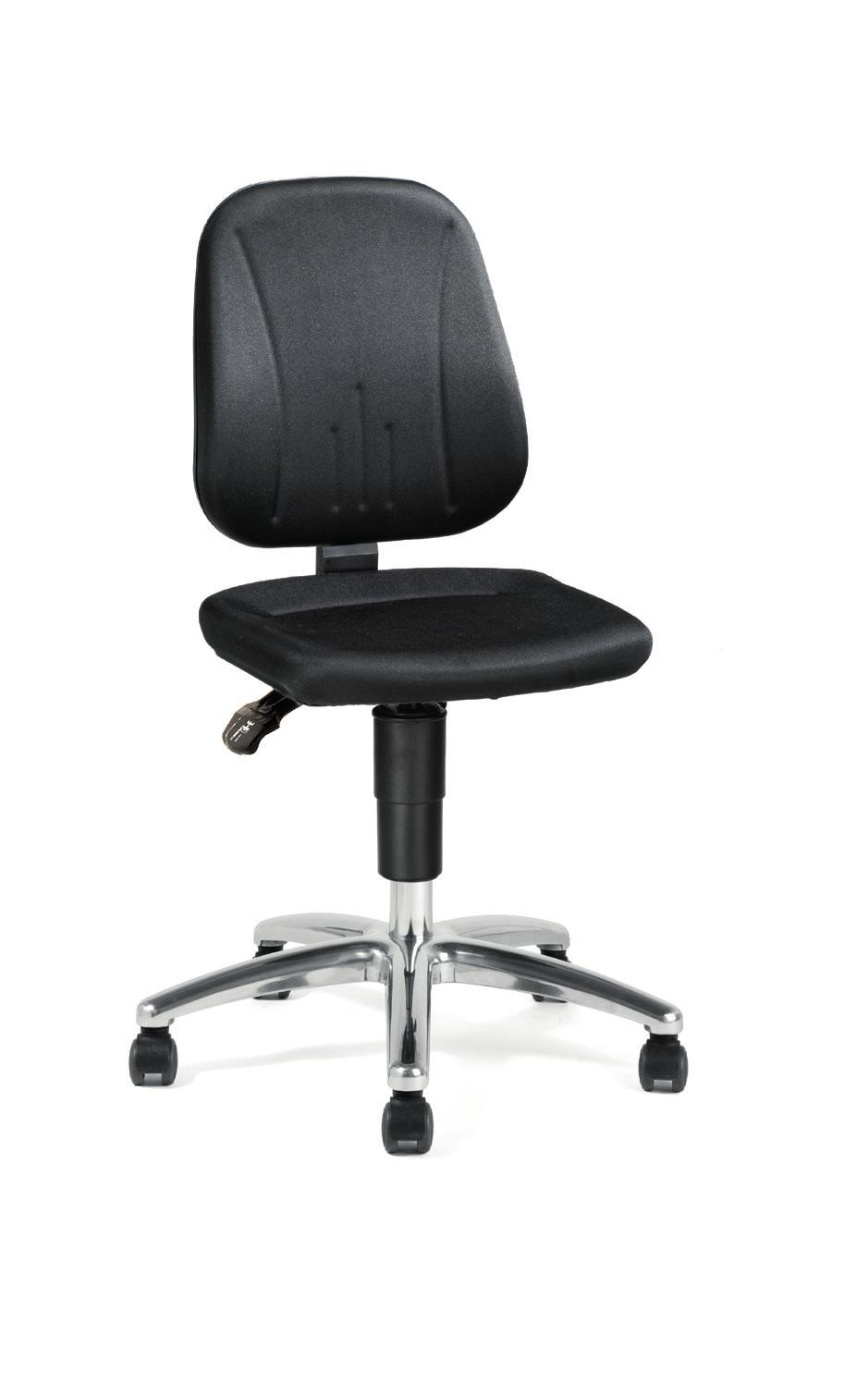 Ergo Multipurpose chair for almost any application in the industry User-friendly and quick adjustability Excellent price-performance ratio Large, ergonomically designed seat and backrest and lumbar