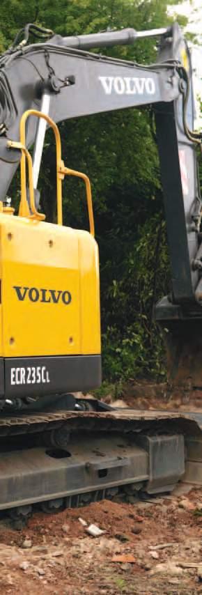 customized to order. Your options are open. Make your Volvo Excavator just right for you and your work.