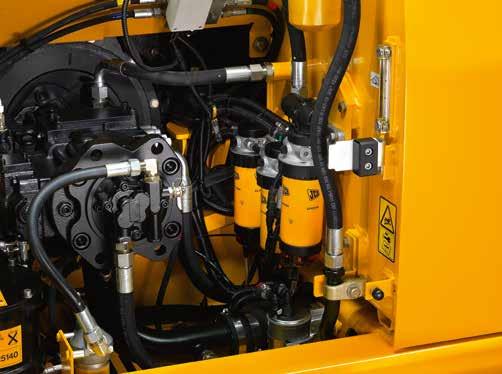 Hydraulic oil filter Every 1000 hours A 1 Service your JCB long reach with your local main dealer and our trained engineers can minimise downtime.
