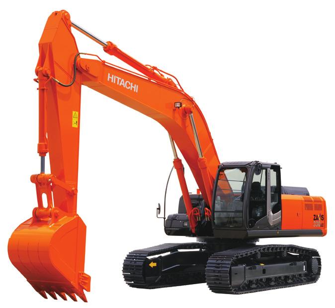 The Power to Perform Productivity New E-mode Multi function monitor Maintenance support Safety measures CRES II cab The ZAXIS-3 series is a new generation of excavators designed to provide more