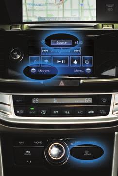 PANDORA HondaLink featuring Aha TM Play and operate Pandora from your compatible phone through your vehicle s audio system. Visit handsfreelink.honda.