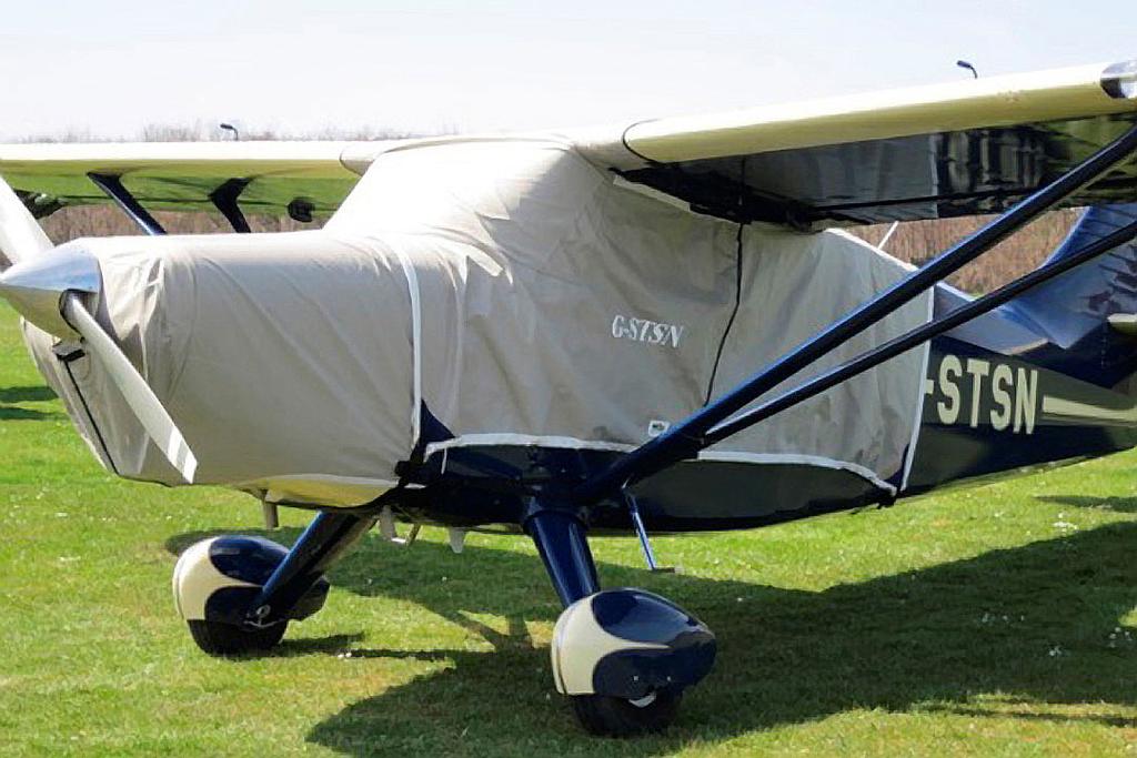 pdf) Stinson 108 Canopy & Engine Cover Canopy Covers help reduce damage to your airplane&#039;s upholstery and avionics caused by excessive heat, and they can eliminate problems caused by leaking