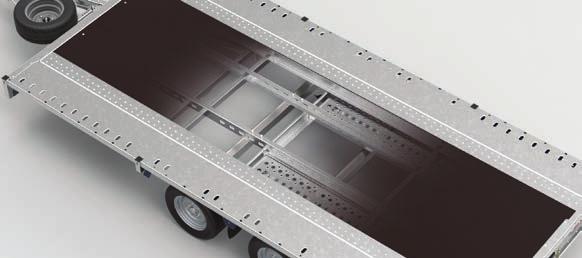 Smooth-ride, self damping CarGO Connect trailers are designed for long distance and heavy loads.