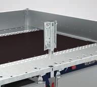 OPTIONS SIDES The most useful and popular option for any multi-use trailer is a set of drop