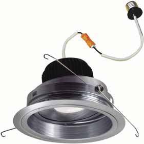 The Nora LED Adjustable Retrofit is culus listed for use in existing 6 IC or Non-IC housings manufactured by Nora and others.