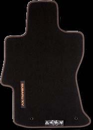 40 41 40 Side Sill Plate 41 Carpet Mat Premium XV (LHD / RHD)