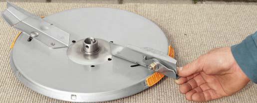 individual set- The Omnia-Set spreading discs with swivelable spread- A