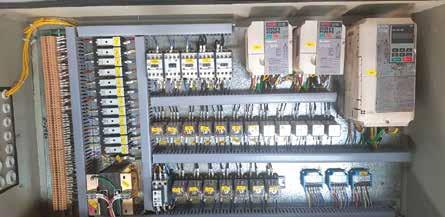 button stations and CT DSL Cables Circular Crane 75T Traverser at