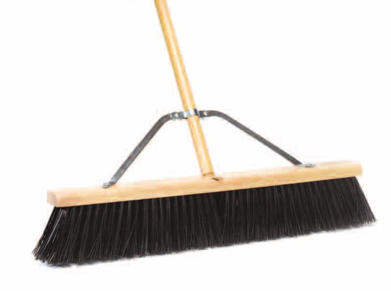 PATIO/GARAGE SWEEPS SOLID-FILL PALMYRA SWEEPS These light weight, economical sweeps are ideal for moving leaves, debris, or snow on driveways, patios and garage floors.