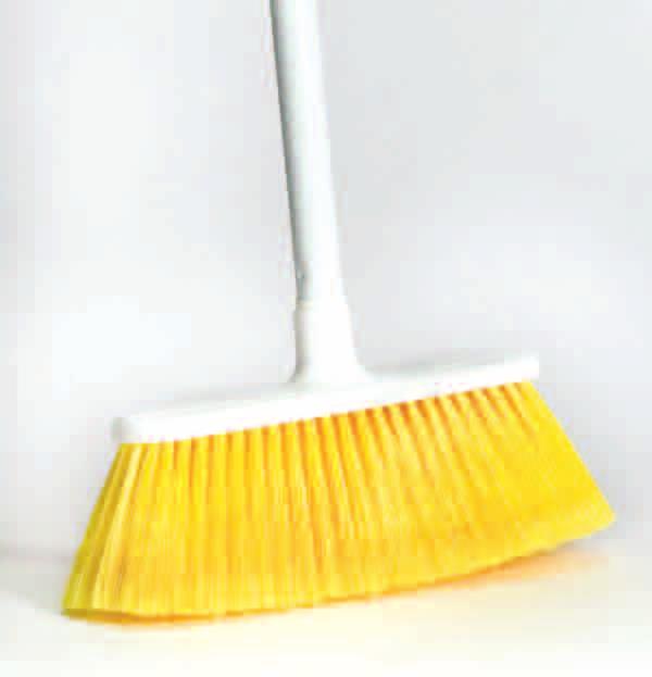 STICK GOODS UPRIGHT BROOMS SPLIT TIP BROOM Lightweight, popular kitchen broom with flagged