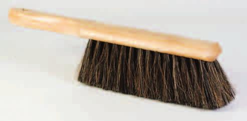 MAINTENANCE DUSTERS COUNTER DUSTING BRUSHES These brushes offer a variety of fill materials, all staple-set in hardwood lacquered blocks with hang-up holes. Use for the shop, home, or office.