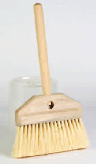 MAINTENANCE ACID BRUSHES ACID SCRUB BRUSHES Acid brushes offer high fluid retention and are densely packed in a hardwood block with tapered or threaded handle holes.