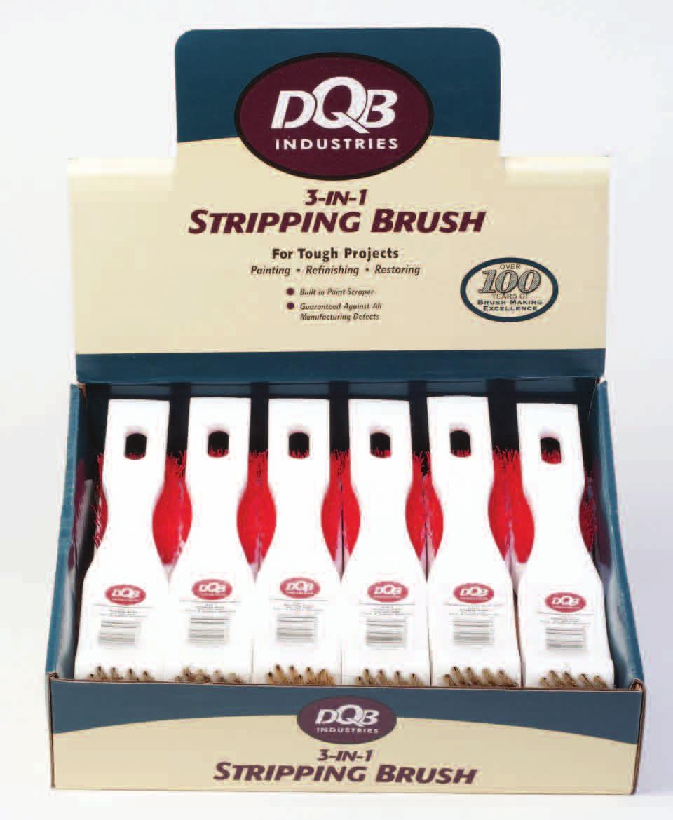 PAINT SUNDRY STRIPPERS STRIPPING BRUSHES These are the brushes furniture strippers call their favorites the stiff fill and rigid handles are ideal for refinishing. Choose from four styles.
